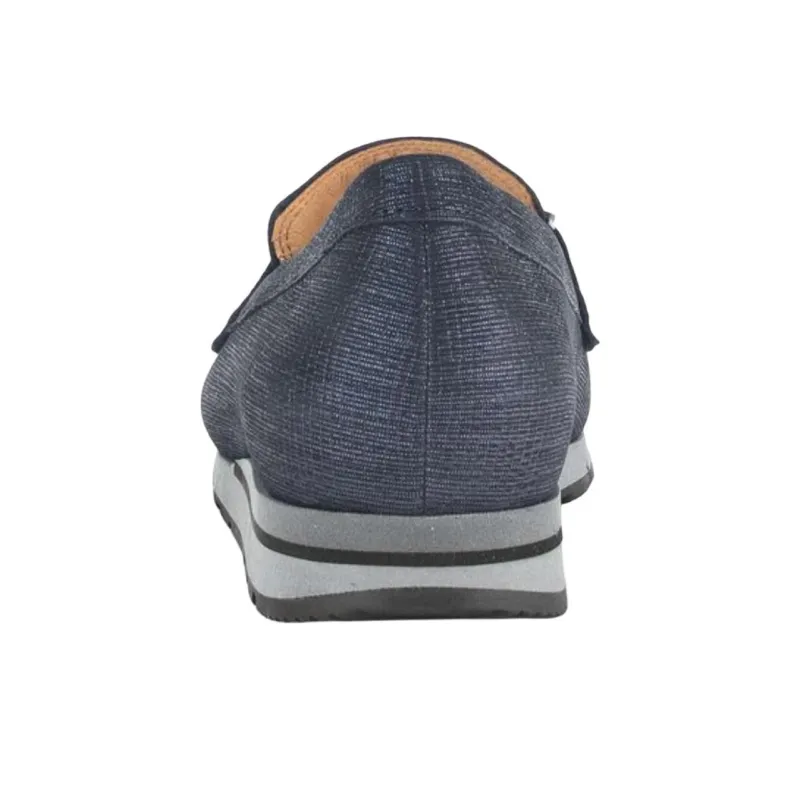 Gabor Comfort Loafers 3cm Women's Blue-4
