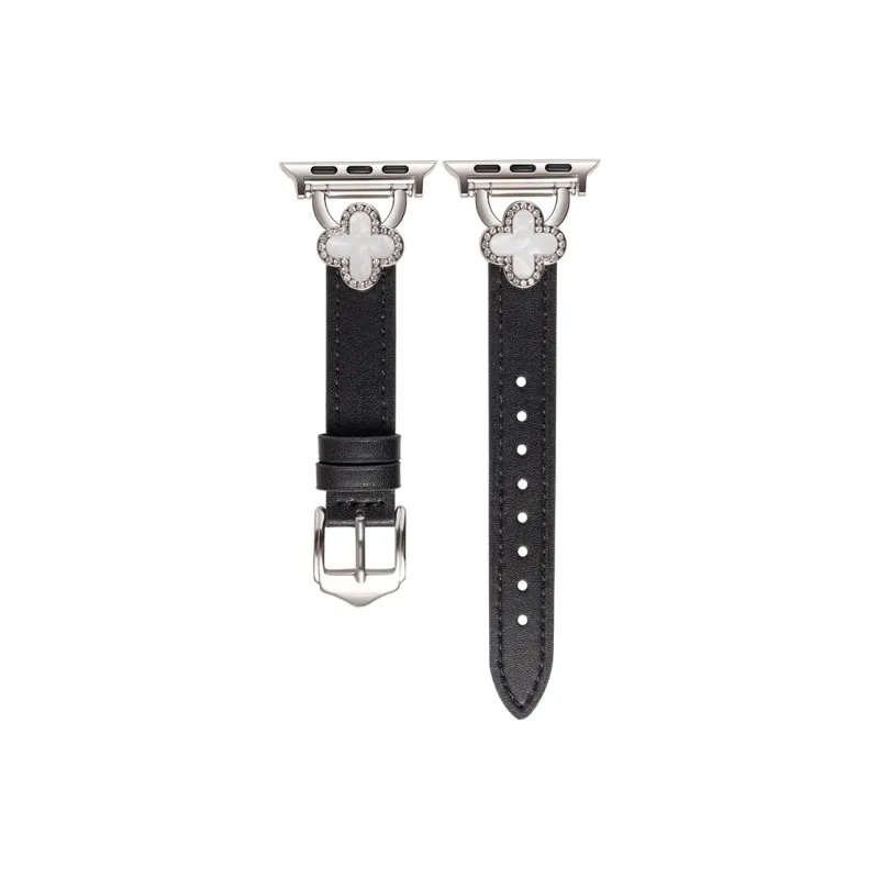 XINGYAAN Apple Compatibility Watch Band 216mm Cowhide Leather Material-2