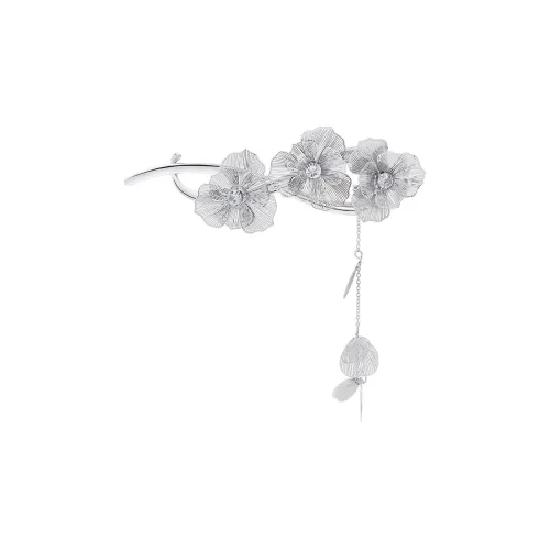 ROYALSASA Alloy, Faux Crystal Twist Clip Women's