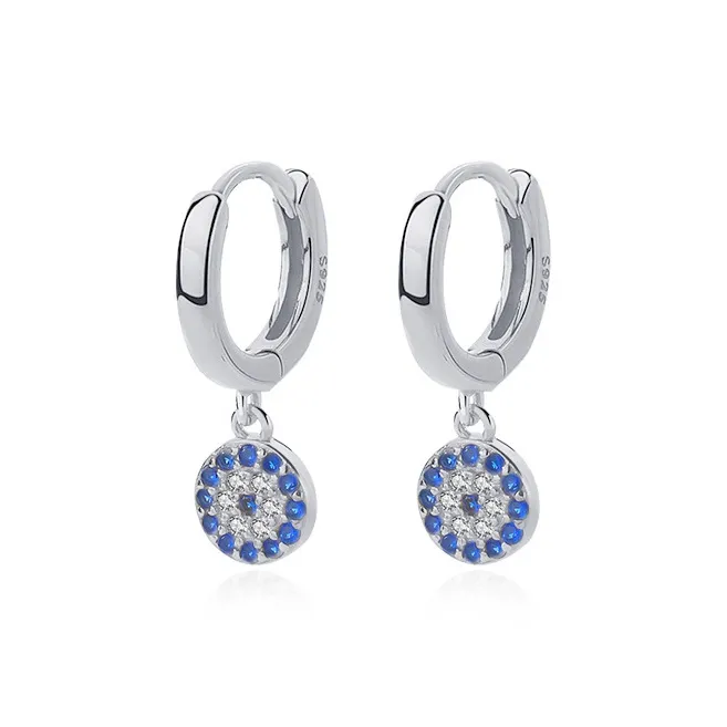 MONI JEWELLERY S925 Sterling Silver Zircon Earrings Women's-5