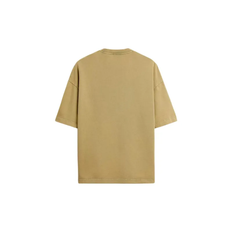 ZARA T Shirt Men's Washed Green-1