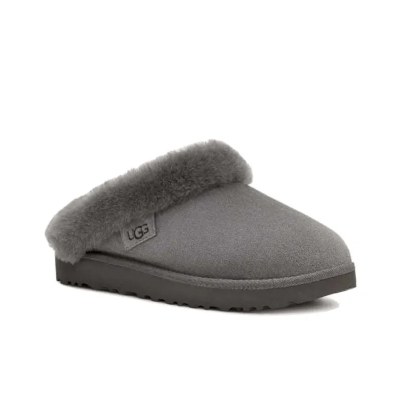 UGG Slip-Resistant Wrap-toe Slippers Unisex Gray-2