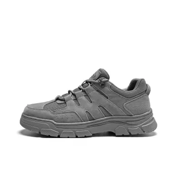 HLA Work Boots Men Low Top Gray/Sand