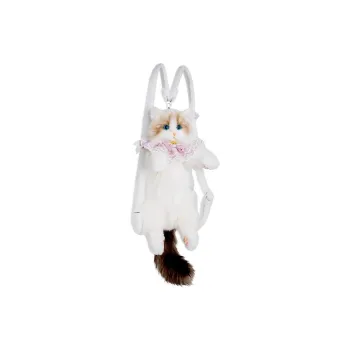 BGAY Plush Backpack Women's White