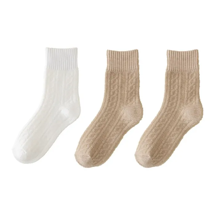Cotton Gene Mid Calf Socks Women's Combo Set-5