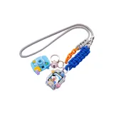Clothing Sets--Gray Blue[Lanyard+DIY Case+Blue Bell Cameras]