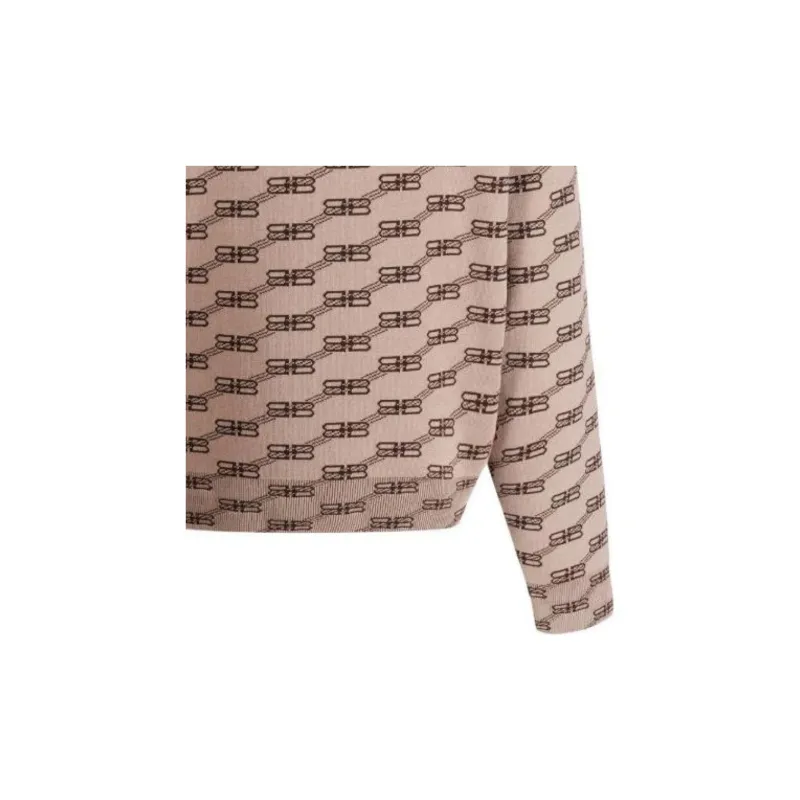 Balenciaga Sweaters Unisex Brown-4