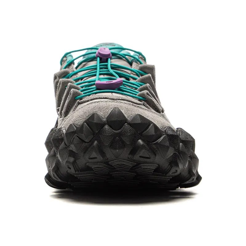 LiNing Rebound Anti Slip And Wear Resistant Low Top Casual Shoes Unisex Gray Black Green-4