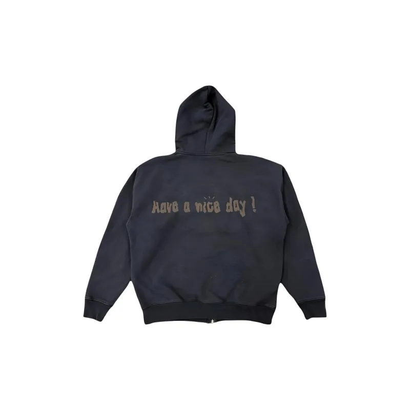 Travis Scott X Wwe Mankind Zip Hoodie-1