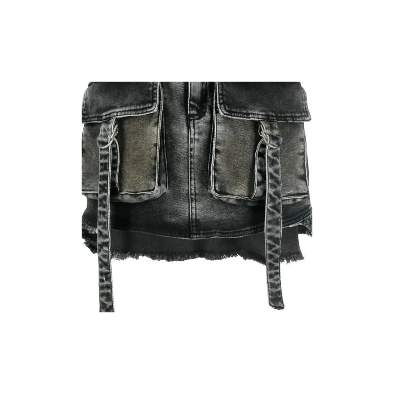 Blumarine Casual Short Skirts Women's Black-5