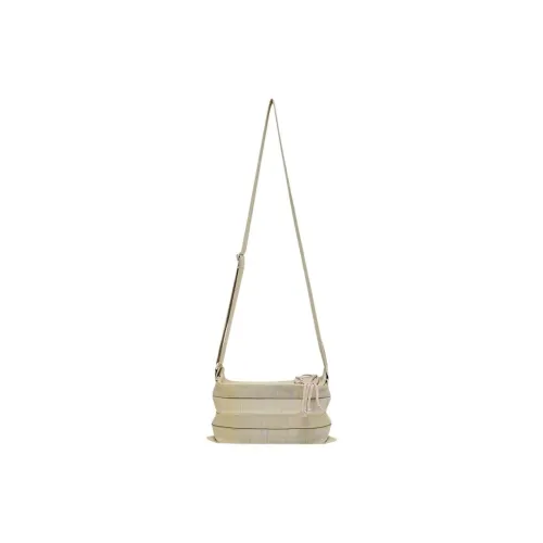 JOSEPH&STACEY Polyester Shoulder Bag Crossbody Bag Small Size Unisex Tri-Color Violet Yellow