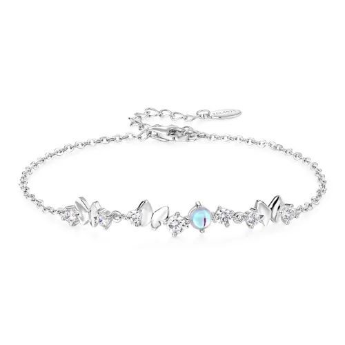 KADER 925 Sterling Silver Bracelets Women's Silver Box