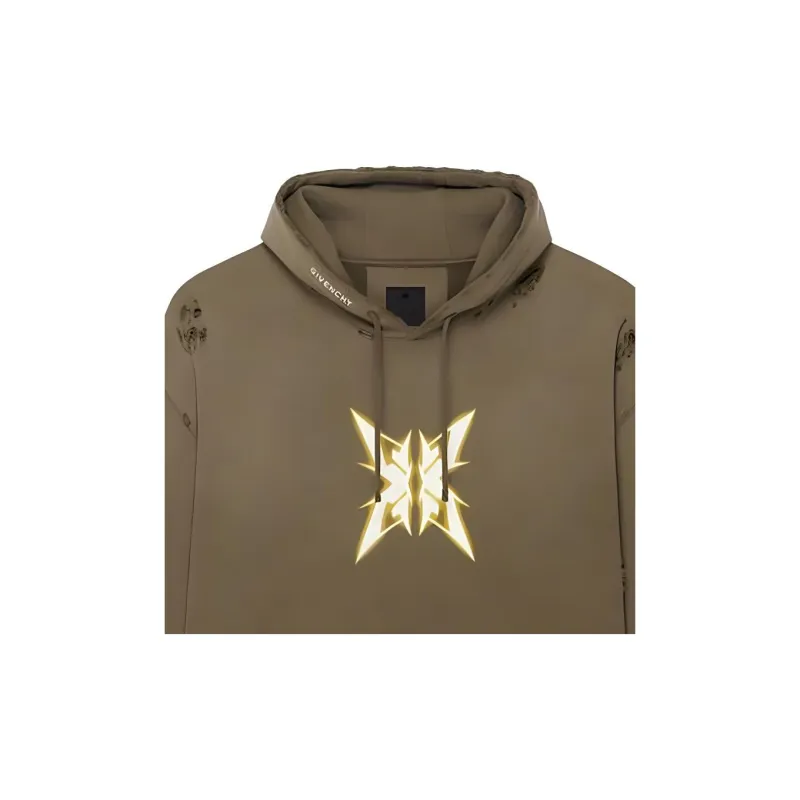 Givenchy Boxy Fit Hoodie With Pocket Base-4