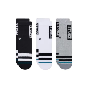 Stance Kids' Crew Socks Unisex 3 Pack Mixed Color