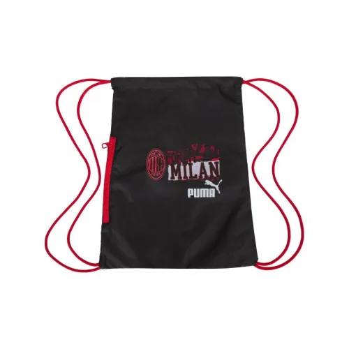 PUMA Fabric Backpack Medium Size Unisex Black