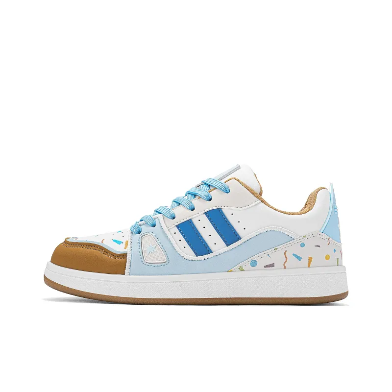 DOUBLE STAR 88 Cushioning Abrasion Resistant Lightweight Low Top Skateboard Shoes Unisex-37