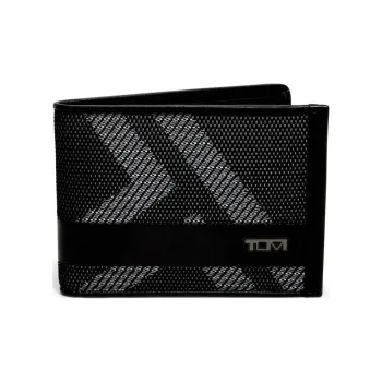 TUMI Fabric Wallet Unisex Black