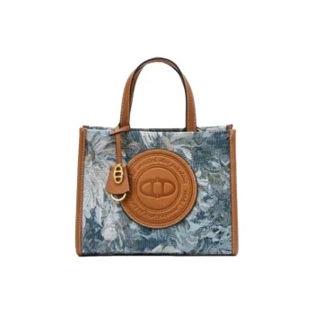 ATHE VANESSABRUNO Polyester One Shoulder Handbags Medium Size Women's Blue