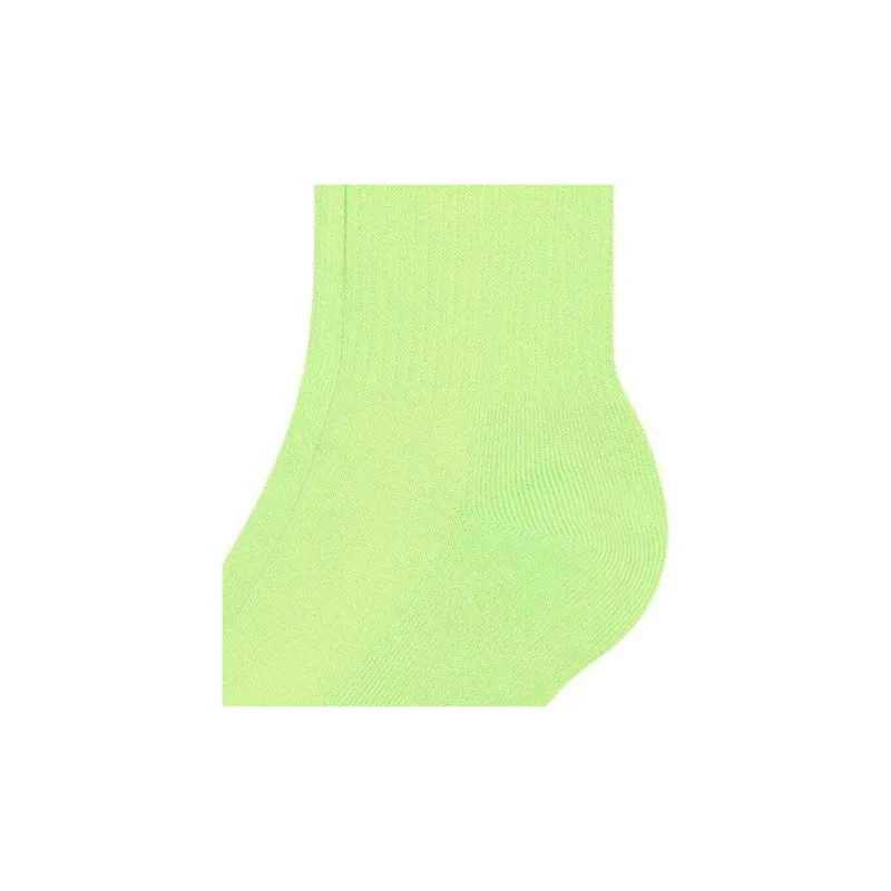 Balenciaga Sporty B Tennis Socks 'Lemon/Black'-2