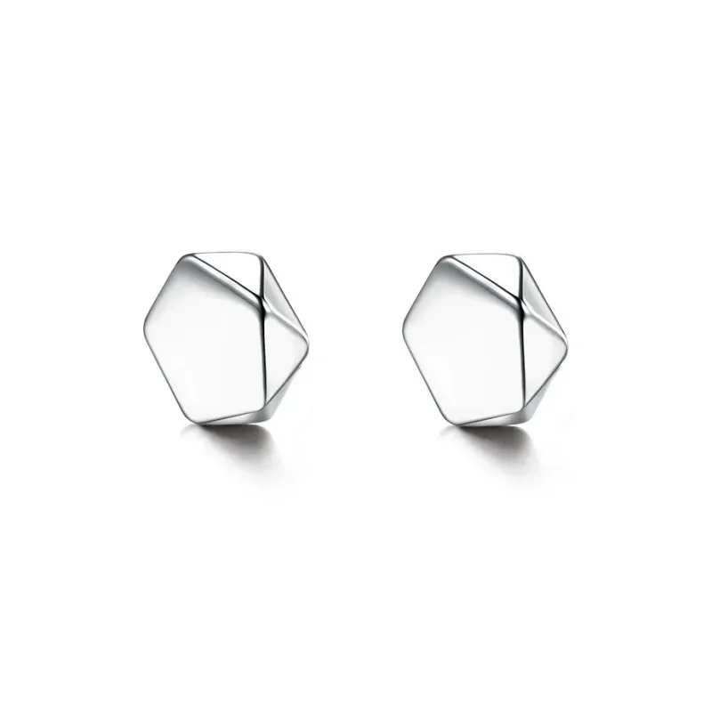 May10th S925 Silver Stud Stud Earrings Unisex-0