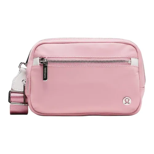Lululemon Everywhere Nylon Shoulder Bag, Crossbody Bag Regular Unisex Pink