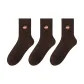 3 Pack[Dark Brown 3]