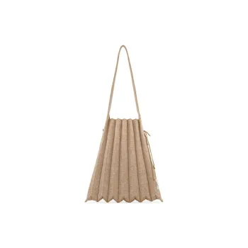 JOSEPH&STACEY Polyester Shoulder Bag Medium Size Women's Khaki