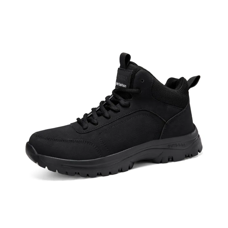 Dunnu Thermal Abrasion Resistant Slip Resistant High Top Casual Shoes Men's-1