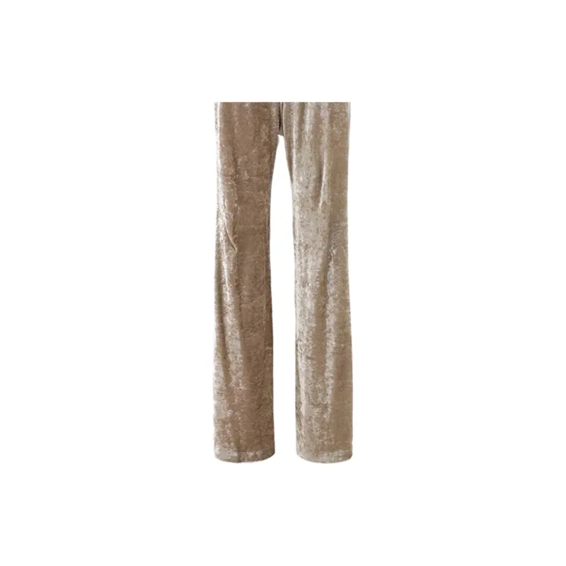 Balenciaga Wide Leg Chenille Trousers-3