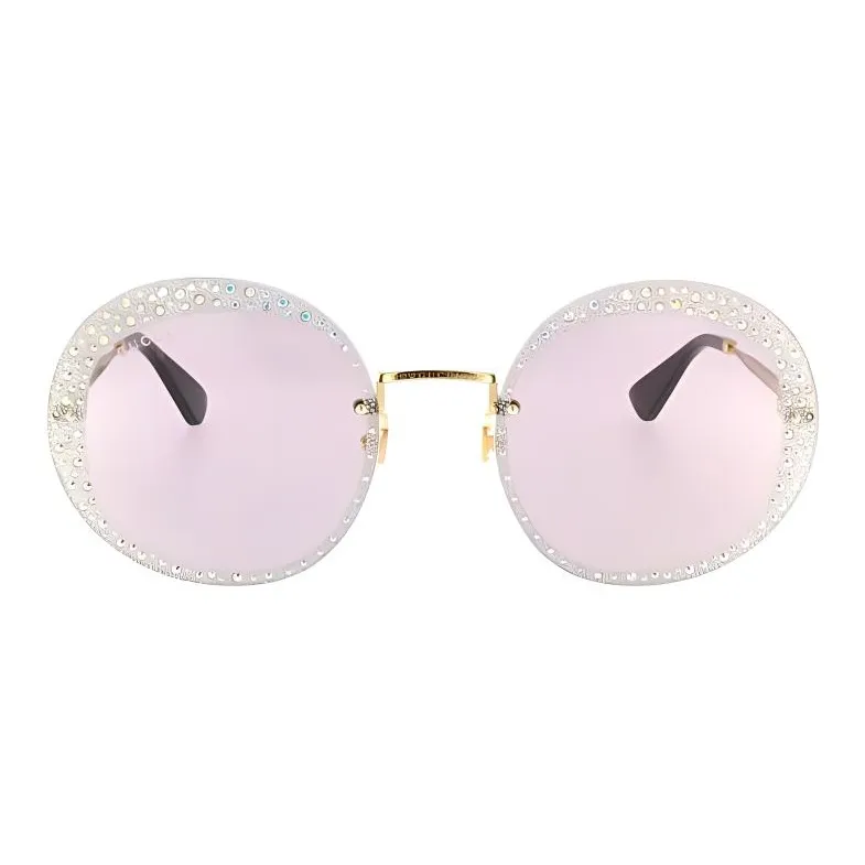 GUCCI Round Sunglasses-1