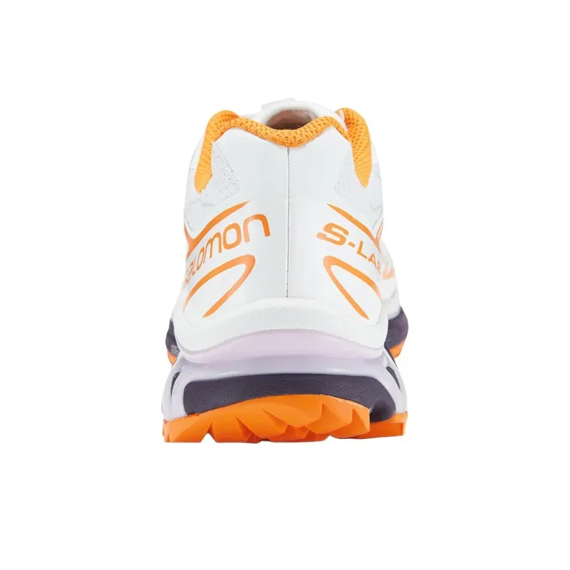 Salomon X KOLON SPORT Running Shoes Unisex Low Top Orange/Purple/White-3