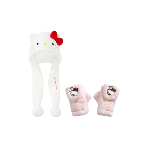 Hello Kitty Polyester Hoods & Plush Hats Unisex
