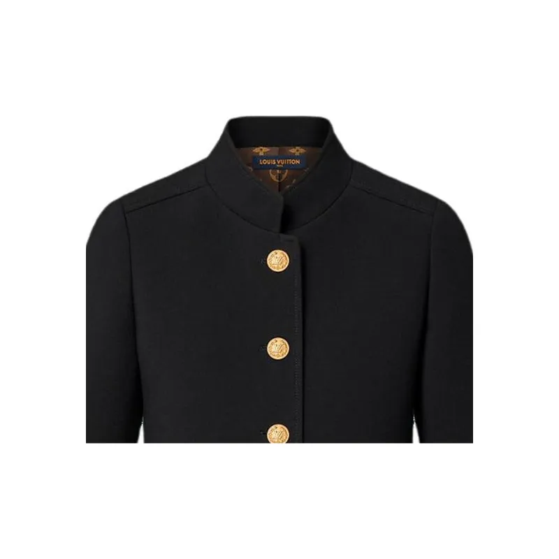 LOUIS VUITTON Lv Button Officer Jacket-4