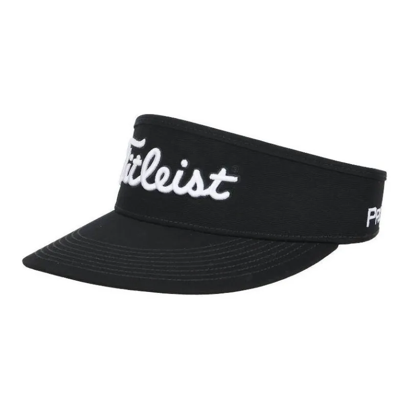 TITLEIST Cotton Sun Protection Hats Men's Black-0