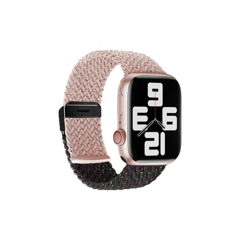 ZHENGGUANG Watch Band Apple Compatibility Woven Material-5