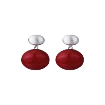 QIDUYINSHI S925 Silver Earrings Women's