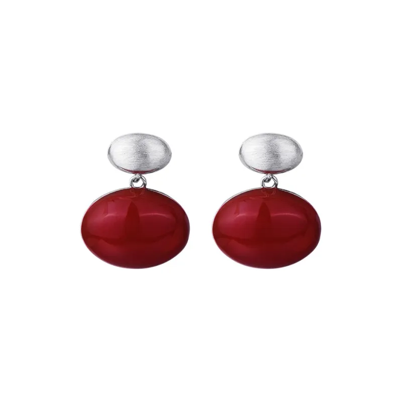 QIDUYINSHI S925 Silver Earrings Women's-0
