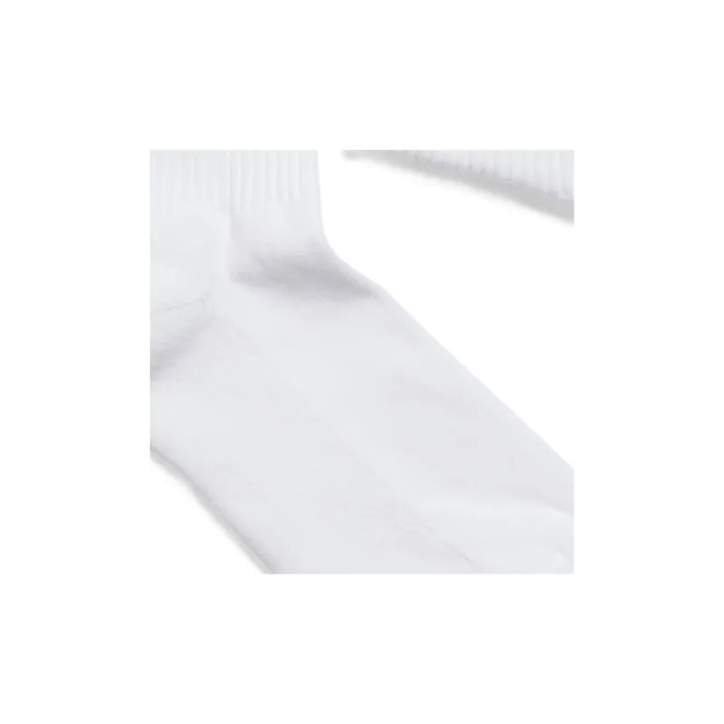 Balenciaga SS23 Knee-High Socks Regular Fit Men's White-2
