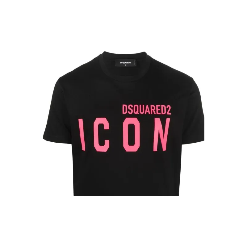 DSQUARED 2 Icon Logo print T shirt-4