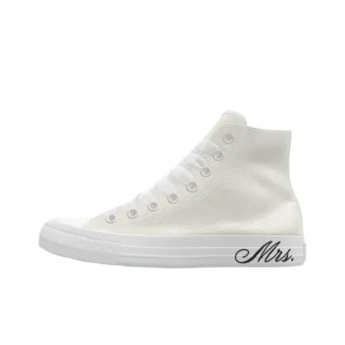 Converse All Star Anti Slip Wear Resistant High Top Skateboard Shoes Unisex Beige