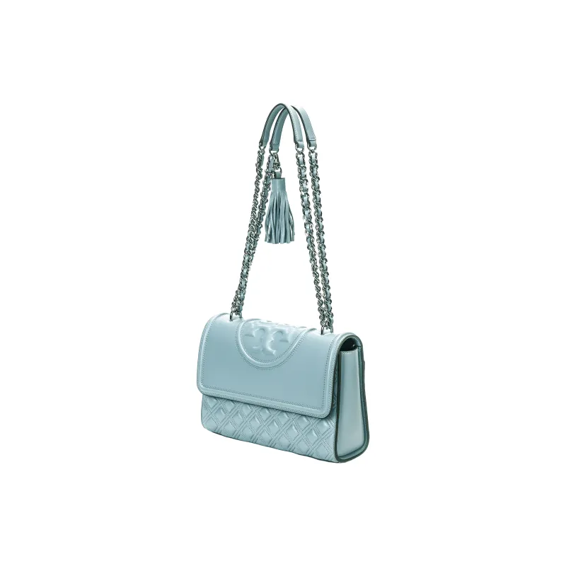TORY BURCH Fleming Small Convertible Shoulder Bag Mist-1