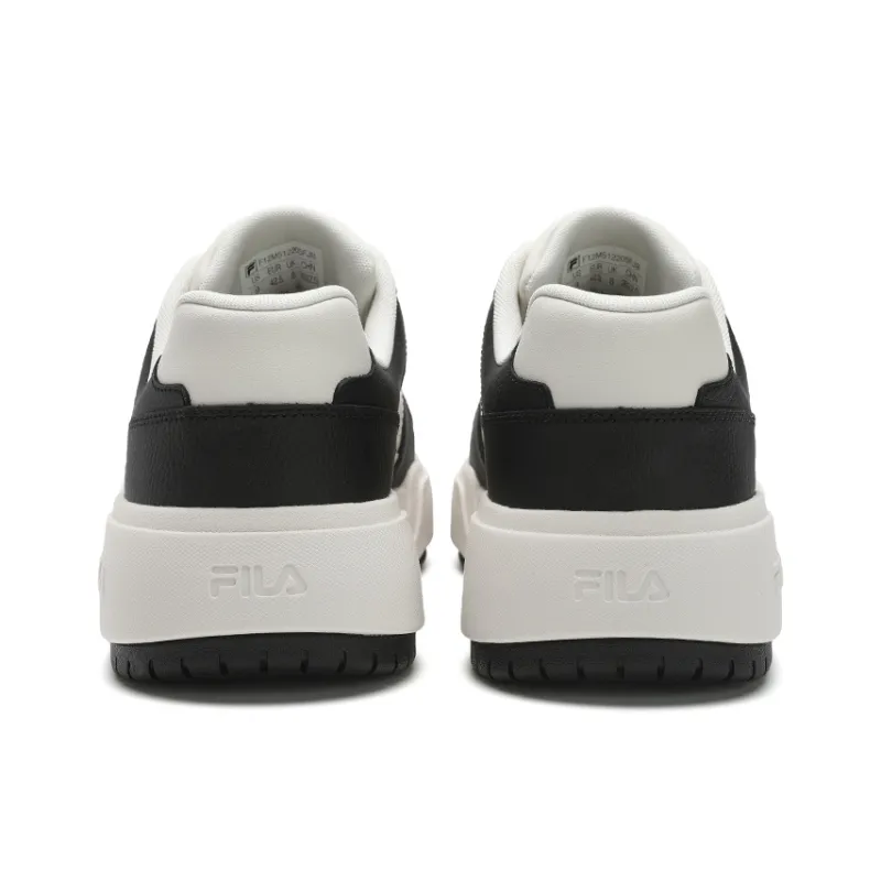 FILA CAMPUS Slip Resistant, Abrasion Resistant, Lightweight Low Top Skateboard Shoes Men's Black White-3