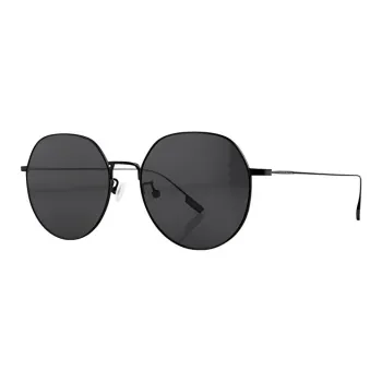 LAPIZ SENSIBLE. Β Titanium Irregular Shape Sunglasses Unisex Black