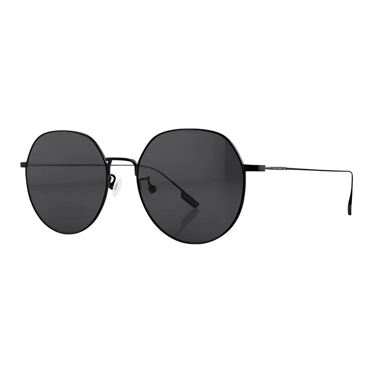 LAPIZ SENSIBLE. Β Titanium Irregular Shape Sunglasses Unisex Black-0