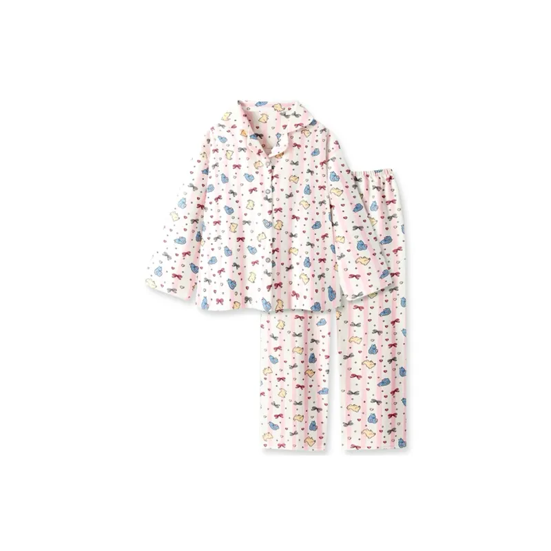 XIAFENYAN Pajama Set Women's Pink-0