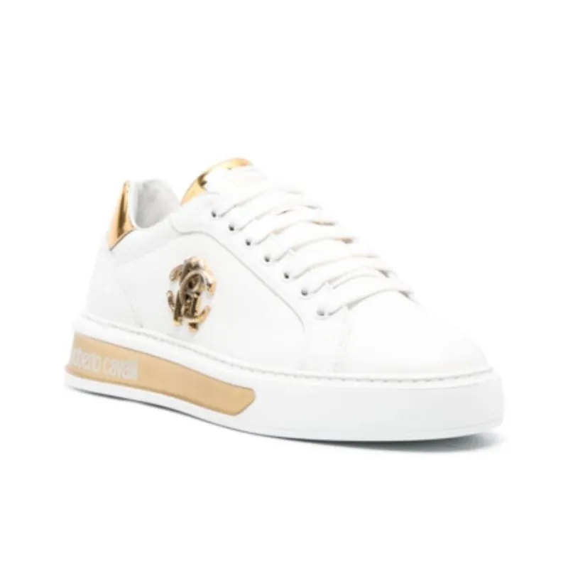 Roberto Cavalli Skateboard Shoes Women's White-3