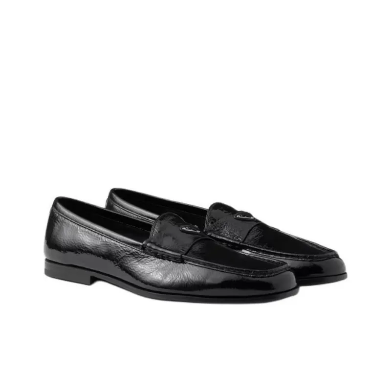 PRADA Mocassini Loafers Men's Black-2