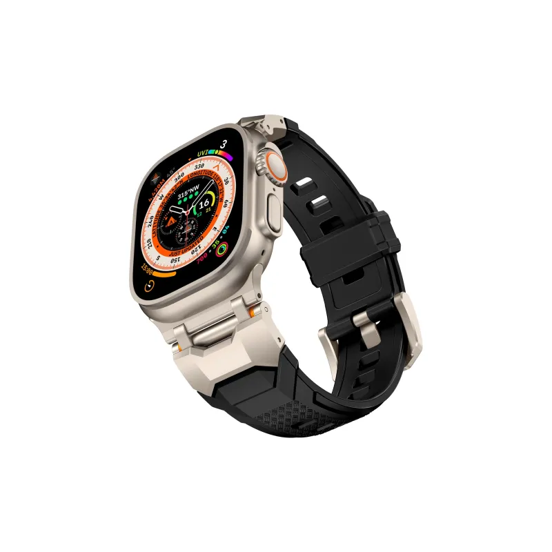 Vobafe Watch Band Apple Compatibility Silicone Material-7