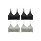 4 Pack (2 Black+2 Green)