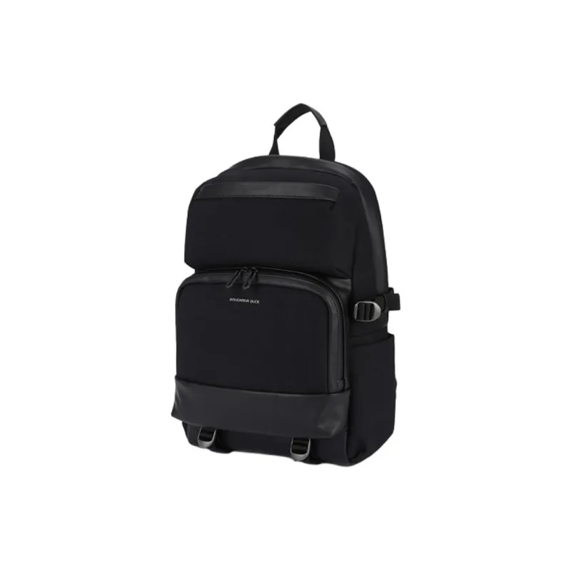 Mandarina Duck Recycled Polyester Backpack Unisex Black-1